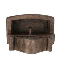Finley Outdoor Single Spout Fountain - Light Brown - Christopher Knight Home -Outdoor Furniture Store GUEST 04d23441 12b9 4591 9dcd 9d3d034de1bb