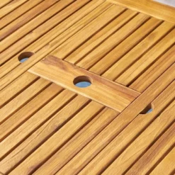 Nadia 9pc Wood & Wicker Expandable Dining Set - Natural/Brown/Beige - Christopher Knight Home -Outdoor Furniture Store GUEST 052fb984 367f 49cc a023 f85652a8f22d 1