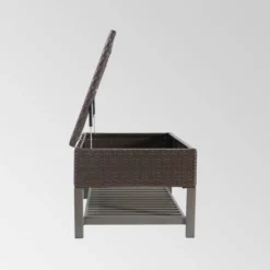 Regent Wicker Storage Bench - Christopher Knight Home -Outdoor Furniture Store GUEST 059aa1f8 e25e 4f5e 89e2 9629656a8d8c