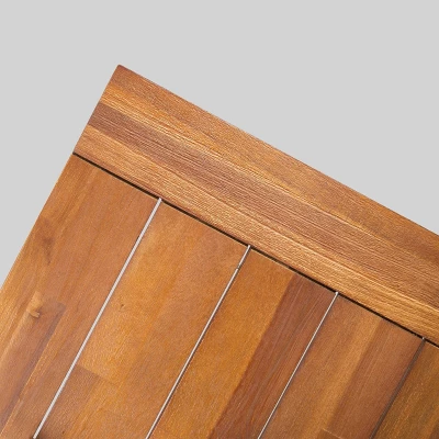 Carlisle Rectangular Acacia Wood Dining Table - Christopher Knight Home 4 Carlisle Rectangular Acacia Wood Dining Table - Christopher Knight Home - Image 2