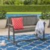 Regatta Acacia Patio Rocking Loveseat - Dark Gray - Christopher Knight Home -Outdoor Furniture Store GUEST 09a4554b e1c9 42d5 9305 45f400a9c2dd