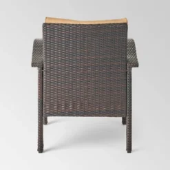 Kahala 5pc Wicker Chat Set With Fire Table - Christopher Knight Home -Outdoor Furniture Store GUEST 0cd8f49a 59b3 4bfc 8b40 ec11ba75bf8d