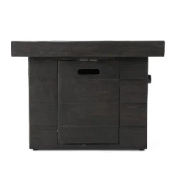 Bedrock 3pc Faux Wicker Chat Set With Fire Pit - Brown/Beige - Christopher Knight Home -Outdoor Furniture Store GUEST 0ce356e3 e27a 4aa5 a674 a368ae87b2aa