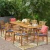 Atlantic 9pc Acacia Wood Dining Set - Christopher Knight Home -Outdoor Furniture Store GUEST 0ddbc8ac 6188 467a bad7 662bfbc89f9f