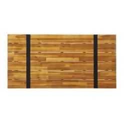 Varva Rectangular Outdoor Acacia Wood Dining Table Teak/Black - Christopher Knight Home 11 Varva Rectangular Outdoor Acacia Wood Dining Table Teak/Black - Christopher Knight Home -Outdoor Furniture Store GUEST 0e9372f9 9edb 4b09 bab1 b592bb4ff033