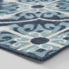 7'10" X 10' Morocco Trellis Outdoor Rug Navy/Blue - Christopher Knight Home -Outdoor Furniture Store GUEST 104b856f 658c 4193 a74c 3a1f0388023c