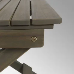 Malibu Folding Side Table - Gray - Christopher Knight Home -Outdoor Furniture Store GUEST 11428530 027a 4ac2 a657 a4879d5f804c