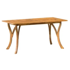 Hermosa Rectangular Acacia Wood Dining Table -Teak Finish - Christopher Knight Home -Outdoor Furniture Store GUEST 166f17ff 890e 4aa6 9b08 5f3e1891f7b2