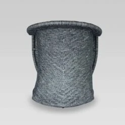 Larchmont Wicker Swivel Chair - Mixed Black/Dark Gray - Christopher Knight Home 7 Larchmont Wicker Swivel Chair - Mixed Black/Dark Gray - Christopher Knight Home -Outdoor Furniture Store GUEST 16f4f124 6a3e 4b15 92d1 3f014886edf7