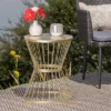 Lassen 16" Iron Patio Side Table - Christopher Knight Home -Outdoor Furniture Store GUEST 19e83086 89a3 4587 9b56 36e547c38a27