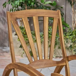 Sunview 3pc Acacia Wood Recliner Rocking Chair Set - Teak - Christopher Knight Home -Outdoor Furniture Store GUEST 1dc40735 fd3d 4742 960b 369ce527fa14