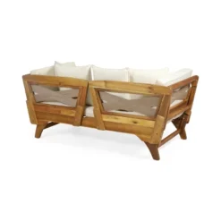 Serene Outdoor Acacia Wood Expandable Daybed With Cushions - Teak/Beige/Khaki - Christopher Knight Home 13 Serene Outdoor Acacia Wood Expandable Daybed With Cushions - Teak/Beige/Khaki - Christopher Knight Home -Outdoor Furniture Store GUEST 1fac890d 0511 4bbe 9586 9e2a2b6080ad