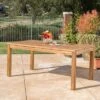 Wilson Rectangle Acacia Wood Expandable Dining Table Teak - Christopher Knight Home -Outdoor Furniture Store GUEST 2497f586 a927 4417 8f63 b6b3f4c06166