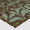 Henley Floral Outdoor Rug Brown/Blue - Christopher Knight Home -Outdoor Furniture Store GUEST 2647ce85 ba8a 4777 a862 63d0dff2d3b6
