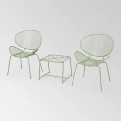 Elloree 3pc Iron Modern Chat Set - Christopher Knight Home -Outdoor Furniture Store GUEST 2ab3397c de89 4194 bda1 7e3e0bc49eab