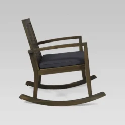 Montrose Acacia Wood Patio Rocking Chair Gray - Christopher Knight Home -Outdoor Furniture Store GUEST 2c1df39a 2c9b 4370 8e70 7f4cafddec0f