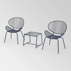 Elloree 3pc Iron Modern Chat Set - Christopher Knight Home -Outdoor Furniture Store GUEST 2c58d362 038a 4d96 9e8a f87a8cc3b0e0