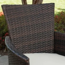 Jennys 6pc Acacia/Wicker Patio Dining Set - Brown - Christopher Knight Home -Outdoor Furniture Store GUEST 2c8d369d 729a 43ab aa05 003a65181f98