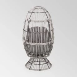 Pintan Wicker Swivel Egg Chair - Christopher Knight Home -Outdoor Furniture Store GUEST 2c9413fa b6b0 4f66 a9ea 6108ae0901ec