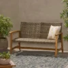 Hampton Wicker Loveseat - Natural/Gray - Christopher Knight Home 2 Hampton Wicker Loveseat - Natural/Gray - Christopher Knight Home -Outdoor Furniture Store GUEST 3249d5ca 8906 42dd bc4c 9396a2dda5fd
