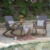 Gus 2pk Acacia Wood Rocking Chair - Christopher Knight Home -Outdoor Furniture Store GUEST 3682d0de 9344 4fa4 af04 657d77680700
