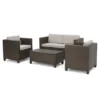 Puerta 4pc Wicker Chat Set & Cover - Christopher Knight Home 1 Puerta 4pc Wicker Chat Set & Cover - Christopher Knight Home -Outdoor Furniture Store GUEST 3a451324 5b00 439e b8e5 6bdec6684ee3