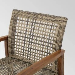 Hampton 4pk Wicker Mid-Century Club Chairs - Natural/Gray - Christopher Knight Home 10 Hampton 4pk Wicker Mid-Century Club Chairs - Natural/Gray - Christopher Knight Home -Outdoor Furniture Store GUEST 3a78ce8c c9e4 4d34 9b8d 1457d3d1ff52