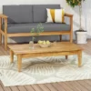 Magnolia Patio Acacia Wood Coffee Table - Teak - Christopher Knight Home -Outdoor Furniture Store GUEST 3ac70035 ac99 4222 9f30 409e9ca2238a