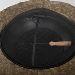 Clarendon 5pc Acacia Wood Club Chairs And Fire Pit Set - Teak/White/Natural Stone - Christopher Knight Home 11 Clarendon 5pc Acacia Wood Club Chairs And Fire Pit Set - Teak/White/Natural Stone - Christopher Knight Home -Outdoor Furniture Store GUEST 3c01e18d 7f09 40eb b3bc 36f01c4f5bd0