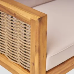 Linwood 3pc Wood And Wicker Sectional Sofa Set - Christopher Knight Home 11 Linwood 3pc Wood And Wicker Sectional Sofa Set - Christopher Knight Home -Outdoor Furniture Store GUEST 3fd81636 b474 45ba 994c 6195df5c8e87