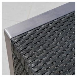 Cape Coral Square Wicker Side Table - Gray - Christopher Knight Home -Outdoor Furniture Store GUEST 42f7ee1f 8ff8 4c5a ae92 6d14b6fedbf8