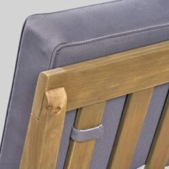 2pc Acacia Wood Patio Club Chairs - Gray - Christopher Knight Home -Outdoor Furniture Store GUEST 44ef6722 fa12 4c1f 852b cdfc026dfef5