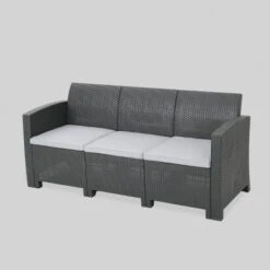 St. Paul Wicker Outdoor Patio Sofa - Christopher Knight Home 11 St. Paul Wicker Outdoor Patio Sofa - Christopher Knight Home -Outdoor Furniture Store GUEST 47fb9702 c115 48d1 9aa6 eb5979b59a8d