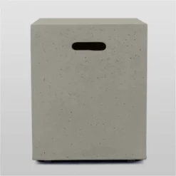 Oana 12pc Acacia U-Shaped Sectional Sofa Set With Fire Pit - Teak/Beige And Light Gray - Christopher Knight Home -Outdoor Furniture Store GUEST 4ac7b799 aa3f 4cff a61d 05bfd25b686a