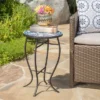 Han Ceramic Tile Side Table - Blue/White - Christopher Knight Home -Outdoor Furniture Store GUEST 4f925fc2 1985 4c29 9258 925a633e44f6