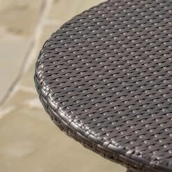 Corsica Round Wicker Bistro Table - Multi Brown - Christopher Knight Home -Outdoor Furniture Store GUEST 51aaac3b ebeb 4778 b383 d072ee5abc9b