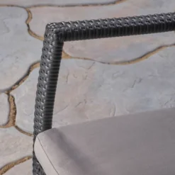 Kent 3pc Acacia Wood & Wicker Bistro Set - Gray - Christopher Knight Home -Outdoor Furniture Store GUEST 51b8180e 5ecc 403f abac 3fb9bc411c3f