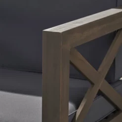 Brava 2pk Acacia Wood Club Chairs - Gray/Dark Gray - Christopher Knight Home -Outdoor Furniture Store GUEST 535fe801 262b 4fde 83f1 f3c8baf2c58f