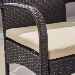 Clayton 7pc Acacia Wood & Iron Dining Set - Teak/Brown/Cream - Christopher Knight Home 8 Clayton 7pc Acacia Wood & Iron Dining Set - Teak/Brown/Cream - Christopher Knight Home -Outdoor Furniture Store GUEST 55472332 3a02 48d2 881e d1f21813339f