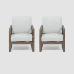 Belgian 2pk Acacia Wood Club Chair - Christopher Knight Home -Outdoor Furniture Store GUEST 565b8741 157e 49b1 9d1b 4ef5d8a68ec1