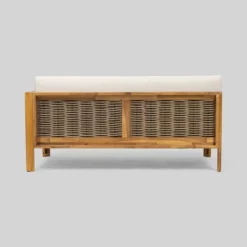 Linwood 3pc Wood And Wicker Sectional Sofa Set - Christopher Knight Home 13 Linwood 3pc Wood And Wicker Sectional Sofa Set - Christopher Knight Home -Outdoor Furniture Store GUEST 56608f82 7ae8 4edf 895c 08d10c4740d6