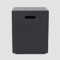 Kalo 5pc Wicker Chat Set With Fire Table - Gray/Light Gray/Dark Gray - Christopher Knight Home -Outdoor Furniture Store GUEST 591f3117 da23 440a 97e6 127abd869af4