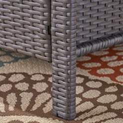 St. Lucia Wicker Loveseat - Gray - Christopher Knight Home -Outdoor Furniture Store GUEST 59a515a5 54a7 44e8 9d73 9865cc85bbd8