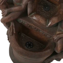 37.25" Los Sapos Faux Stone Fountain - Christopher Knight Home -Outdoor Furniture Store GUEST 5b737148 7c44 4856 aee8 71144d67ed01