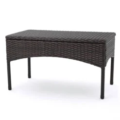 Cancun 4pc All-Weather Wicker Patio Chair Set - Brown - Christopher Knight Home -Outdoor Furniture Store GUEST 5bdb67c6 5fda 4b74 93bb af6d9a30a09f