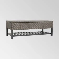Regent Wicker Storage Bench - Christopher Knight Home -Outdoor Furniture Store GUEST 5d4a6e5f 392c 456e ac5c 280e4b97a5f1