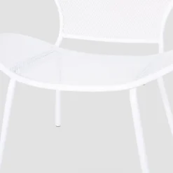 Nevada 2pk Iron Club Chair Matte White - Christopher Knight Home -Outdoor Furniture Store GUEST 5eb137d7 6e3f 430e 8a46 20071e6c44fe