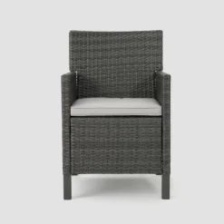 Celeste 5pc Wicker Dining Set - Gray/Light Gray - Christopher Knight Home -Outdoor Furniture Store GUEST 5fa377bf cdd2 493d a844 cd3f24954cb3 1