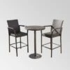 Stella 3pc Wicker 26" Round Bar Set Multibrown - Christopher Knight Home -Outdoor Furniture Store GUEST 5fdfda0f 67a5 481f afd0 54daa0482e6f