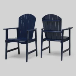 2pk Malibu Acacia Wood Patio Adirondack Dining Chairs - Christopher Knight Home 16 2pk Malibu Acacia Wood Patio Adirondack Dining Chairs - Christopher Knight Home -Outdoor Furniture Store GUEST 634a1115 edb9 4df1 be86 c0fb764c4dd0